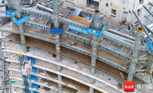 瞰海南丨海口江東中國石化自貿(mào)大廈項目加速推進，建筑施工服務再升級