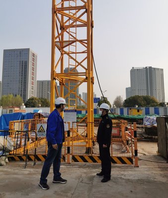 南通城管主動服務顯擔當，精準助力近30家建筑企業復工復產